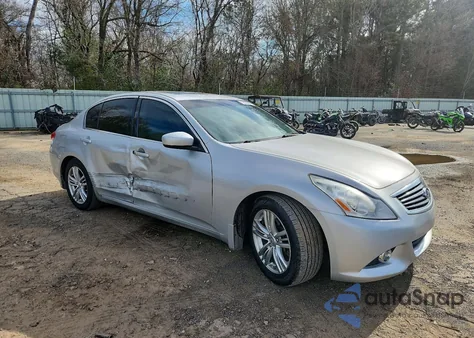 2013 Infiniti G37 Base z USA, uszkodzony, nr VIN JN1CV6AP0DM720624